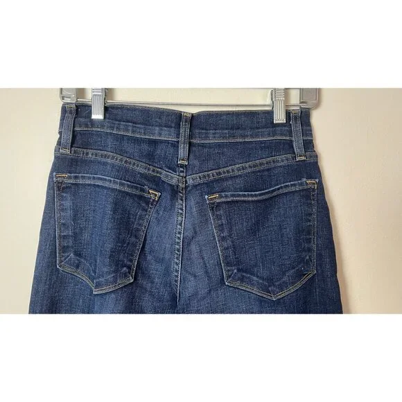 FRAME MERIBEL WIDE LEG FLARE SLIM FIT JEANS 26 - Picture 7 of 11